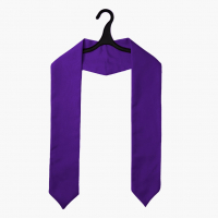 Фиолетовый галстук выпускника