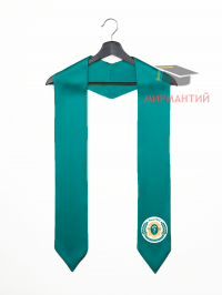 Бирюзовый галстук выпускника